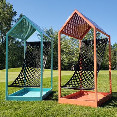 Mobilier urbain - Hamac urbain