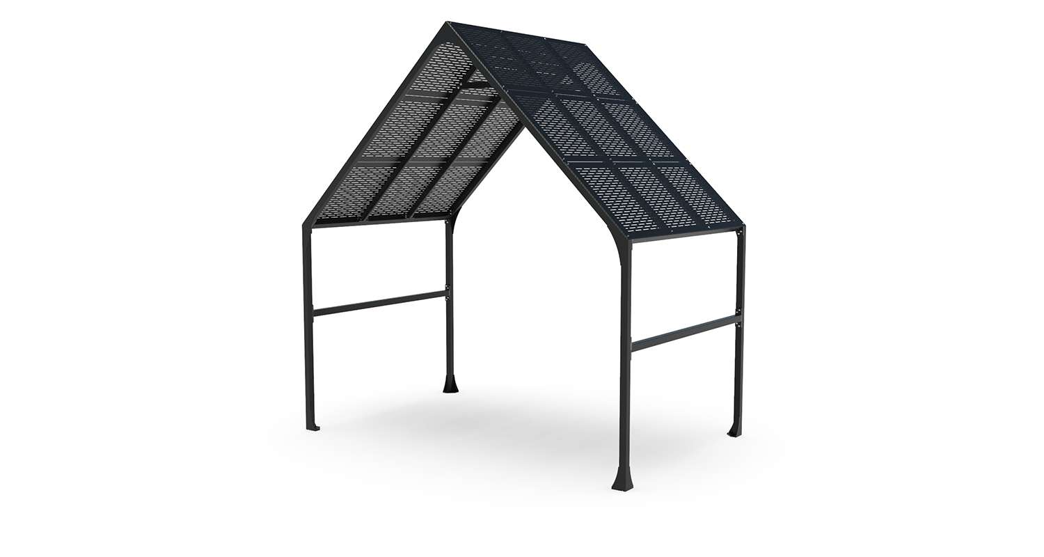 Morelli - Mobilier urbain ludique - Abri urbain