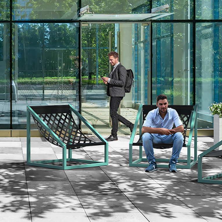 Hamac urbain - Mobilier urbain