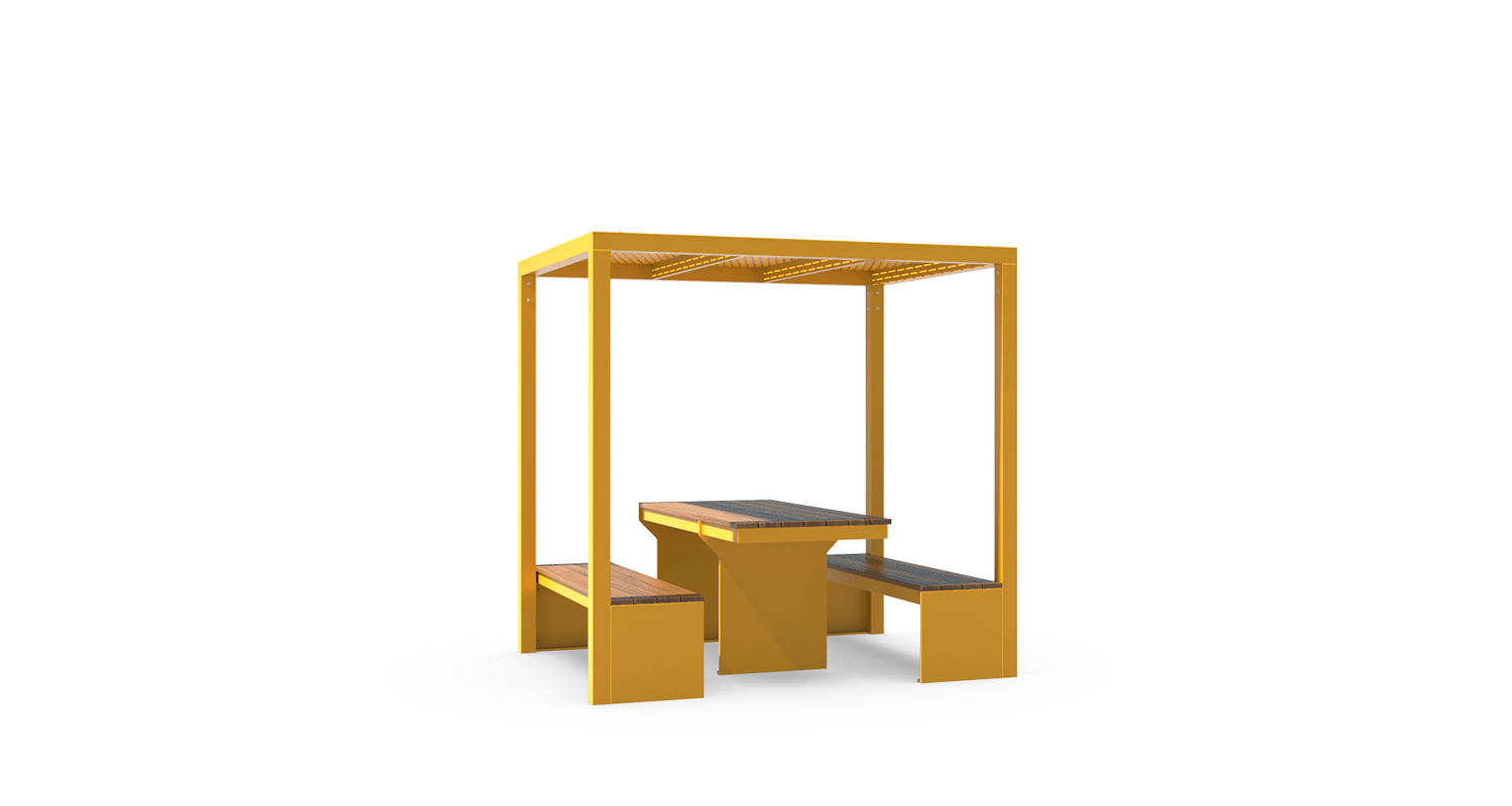 Morelli - Mobilier urbain ludique - Table à pique-nique