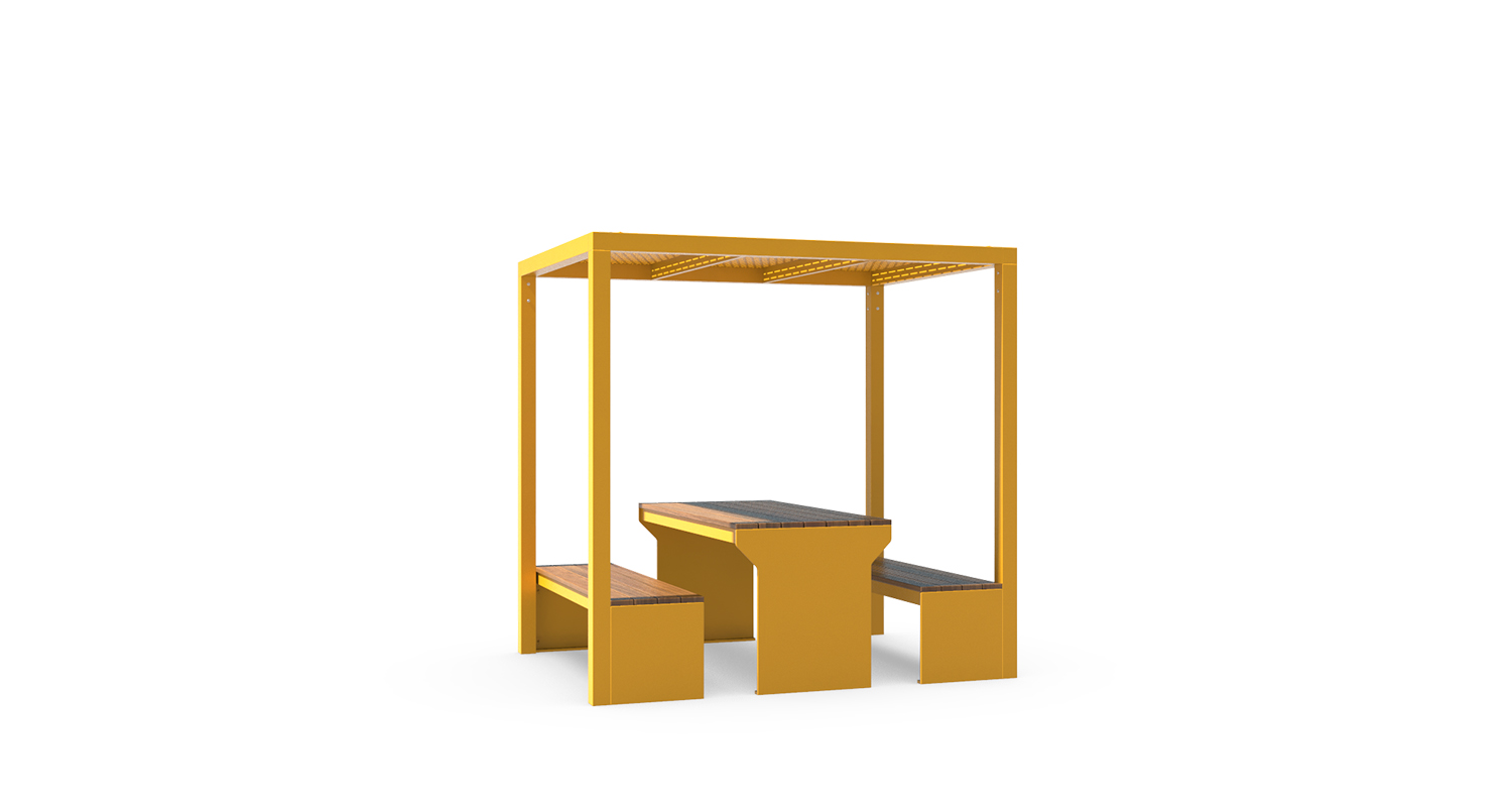 Morelli - Mobilier urbain ludique - Table à pique-nique