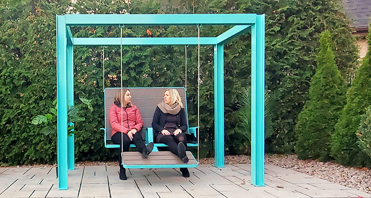 Balancelle Urbaine Chaise longue - Balançoire urbaine