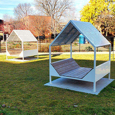 mobilier urbain - Chaise longue ludique