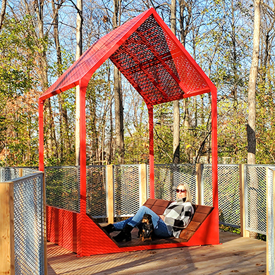 mobilier urbain - Chaise longue ludique