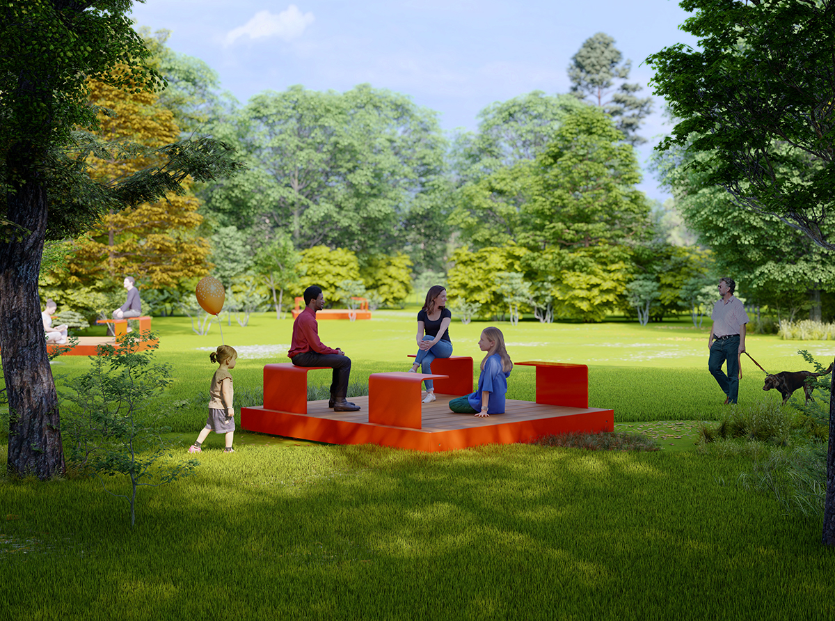 MOBILIER ESPACE DE TRAVAIL EXTÉRIEUR - MOBILIER DE COWORKING EXTÉRIEUR