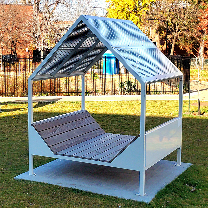 Mobilier urbain - chaise longue ludique - mobilier espace aquatique