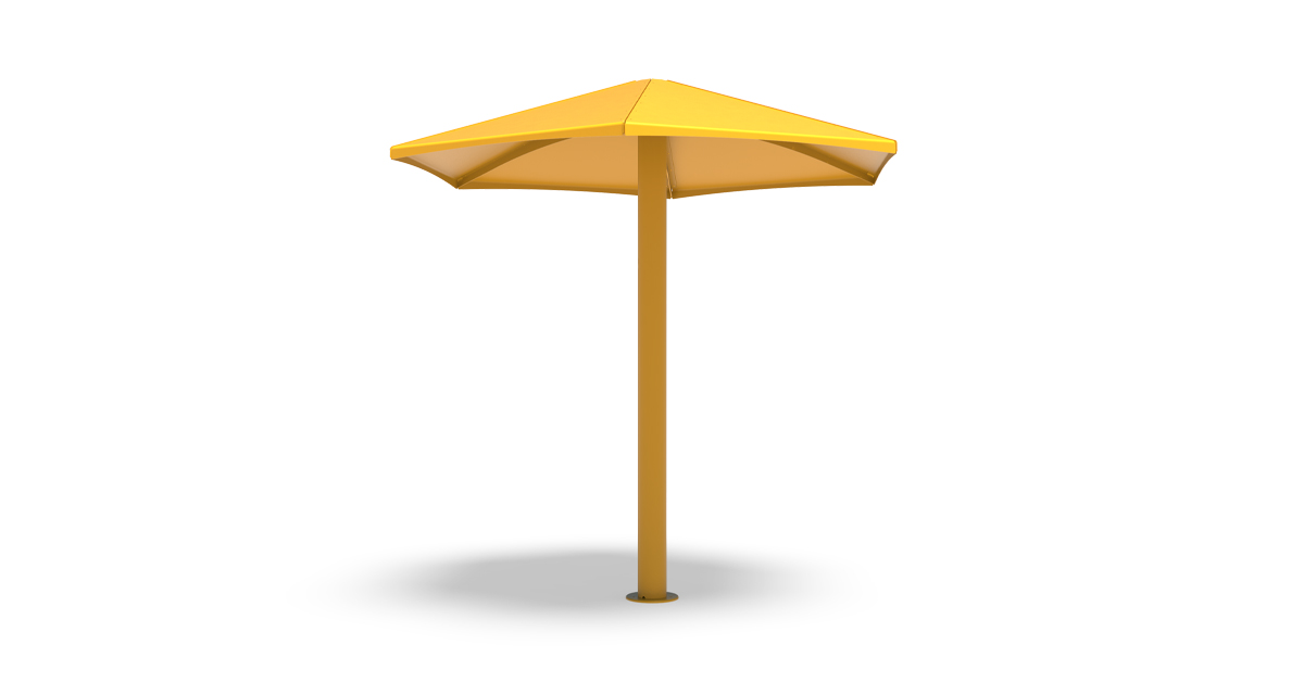 Parasol Métallique - Parasol 4 saisons - Parasol Classico - Mobilier urbain Montréal