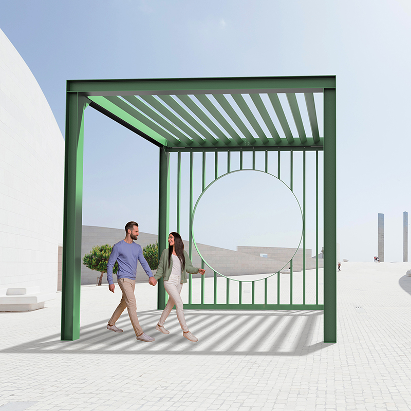 Amphithéâtre urbain - mobilier urbain