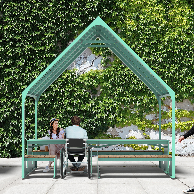 Mobilier scolaire - mobilier espace de coworking extérieur