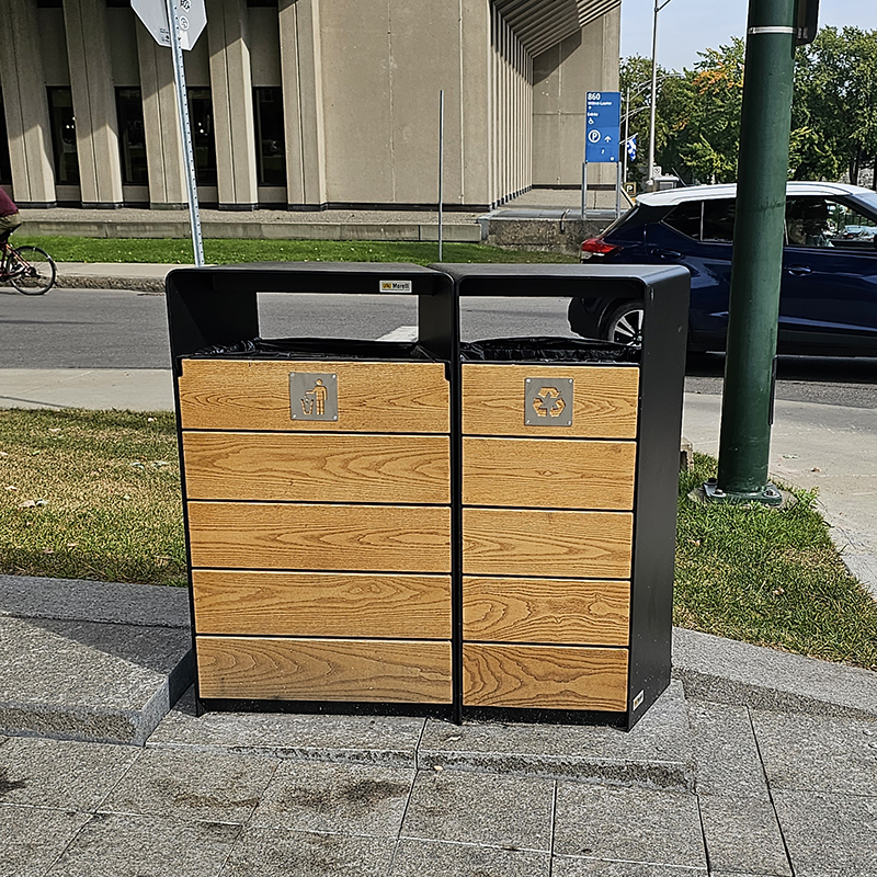 poubelle urbaine - mobilier urbain