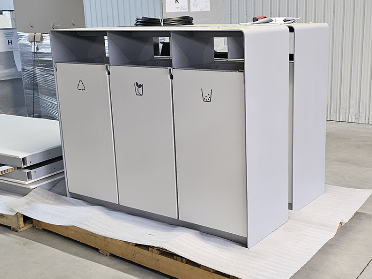 poubelle urbaine - mobilier urbain