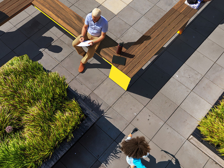 Bancs modulaires - Banc en Z - Banc éphémère