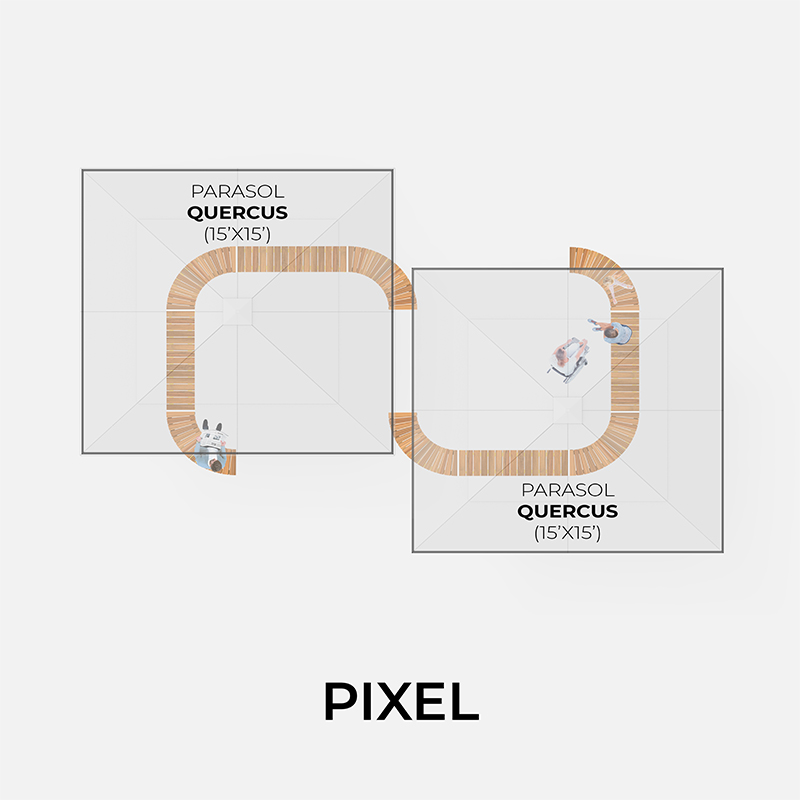 Modular picnic table, universal access (ADA), Picnic table, Public table, public bench, Metal Parasol, Street furniture, urban furniture, Picnic table shelter, picnic table urban furniture, sunshade, umbrella, outdoor collaborative space furniture, outdoor school furniture, outdoor furniture, school outdoor furniture, touristic station outdoor furniture, commercial outdoor furniture, Park outdoor furniture, Rooftop terrace furniture, Commercial terrace furniture, Public square outdoor furniture, Touristic site outdoor furniture, Urban modular furniture, Public space furniture.