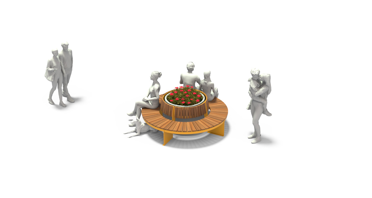 Public bench, Modular curved urban bench, Street furniture, urban furniture, Urban bench shelter, outdoor furniture, school outdoor furniture, touristic station outdoor furniture, commercial outdoor furniture, Park outdoor furniture, Rooftop terrace furniture, Commercial terrace furniture, Public square outdoor furniture,Touristic site outdoor furniture, Urban modular furniture, Public space furniture.