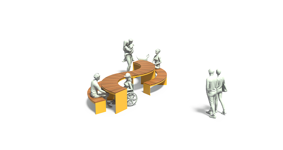 Picnic table, Public table, Public bench, Modular picnic table, universal access (ADA), Street furniture, urban furniture, Picnic table shelter, Mobilier de parc,outdoor furniture, school outdoor furniture, touristic station outdoor furniture, commercial outdoor furniture, Park outdoor furniture, Rooftop terrace furniture, Commercial terrace furniture, Public square outdoor furniture, Touristic site outdoor furniture, Urban modular furniture, Public space furniture.