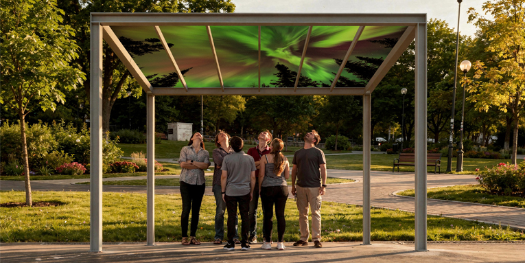 Espace pique-nique, pergola, pergola modulaire, pergola urbaine, abri solaire, mobilier urbain, banc public, mobilier espace public, mobilier extérieur, mobilier d'espace collaboratif extérieur, mobilier espace commercial, mobilier de parc, mobilier scolaire, station touristique, mobilier terrasse commerciale, mobilier place publique, mobilier toit-terrasse extérieur, mobilier modulaire urbain
Picnic area, pergola, modular pergola, urban pergola, sunshade, solar shelter, urban furniture, street furniture, site furnishings, public bench, public space furniture, public square outdoor furniture, outdoor furniture, outdoor collaborative space furniture, commercial furniture, park furniture, school outdoor furniture, touristic station, touristic site outdoor furniture, commercial terrace furniture, rooftop terrace furniture, urban modular furniture
